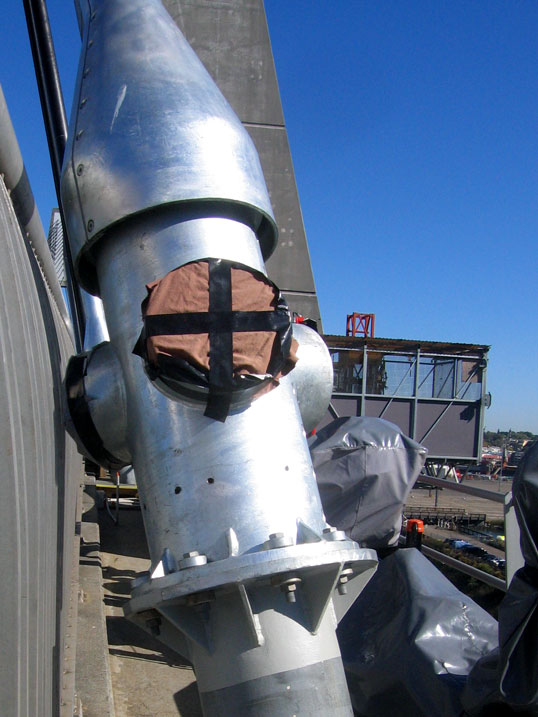 Ready for damper installation