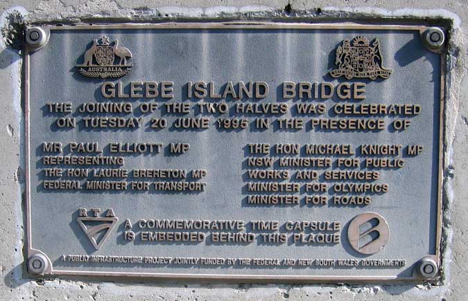 Plaque at the Centre