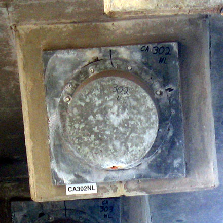 Stay cables are numbered - eastern end 2