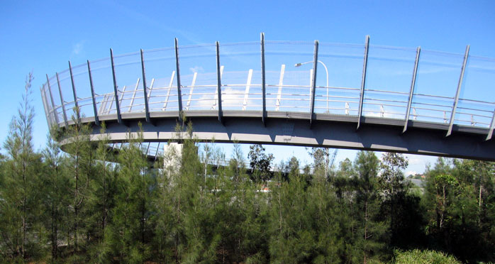 Beatrice Bush Bridge 2 removed 2020